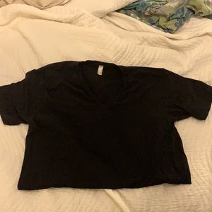 American apparel black shirt large.